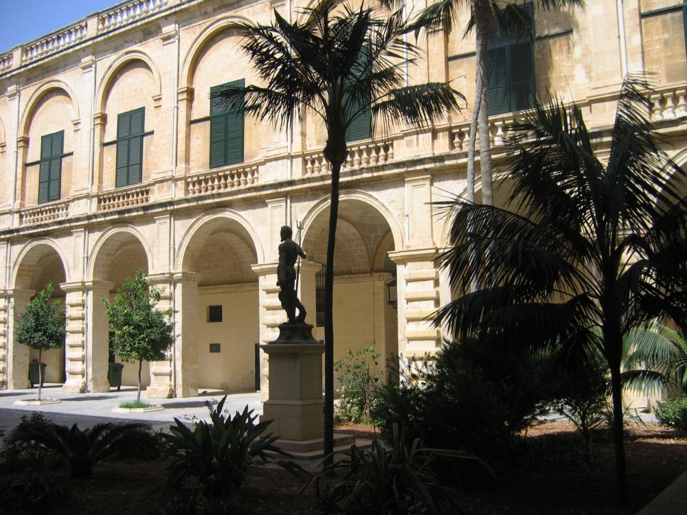 The Grand Master Palace in Valletta, Malta Editorial Photography